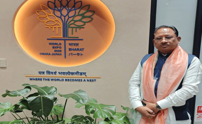 मुख्यमंत्री श्री विष्णु देव साय पहुँचे छत्तीसगढ़ पैवेलियन : वर्ल्ड एक्सपो 2025 में दिखी प्रदेश की संस्कृति और समृद्धि की अद्भुत झलक
