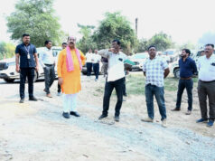 उप मुख्यमंत्री अरुण साव ने निर्माणाधीन पुल के कार्य का किया औचक निरीक्षण….