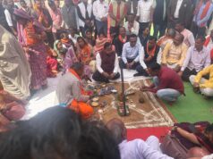 कृषि मंत्री राम विचार नेताम ने धोन्धा प्रतापपुर में किया कृषि महाविद्यालय का भूमि पूजन…