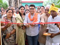 राजस्व मंत्री ने ग्राम झोंका में किया विभिन्न विकास कार्यों का भूमिपूजन एवं लोकार्पण…..