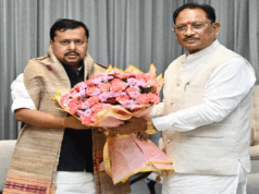सीएम साय ने भाजपा राष्ट्रीय अध्यक्ष नितिन नवीन से की सौजन्य मुलाकात