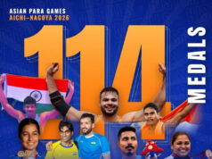 ’एशियन पैरा गेम्स में भारत का ऐतिहासिक परचम, 114 पदकों के साथ टीम इंडिया ने रचा नया इतिहास’, ’भारतीय पैरा खिलाड़ियों की अभूतपूर्व उपलब्धि पर वित्त मंत्री ओपी चौधरी ने दी बधाई’….